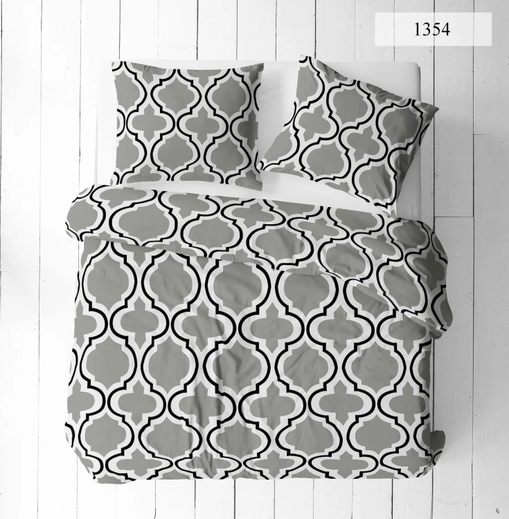 Pościel 200x200 + 2 Poszewki 100% Bawełna P1354 Famitex