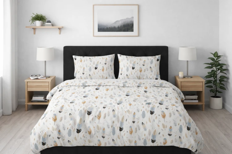 Pościel 220x200 + 2 Poszewki 100% Bawełna P2013 Famitex