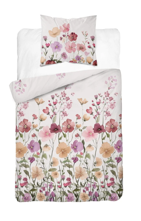 Pościel 140x200 + Poszewka 100% Bawełna 5940B Detexpol