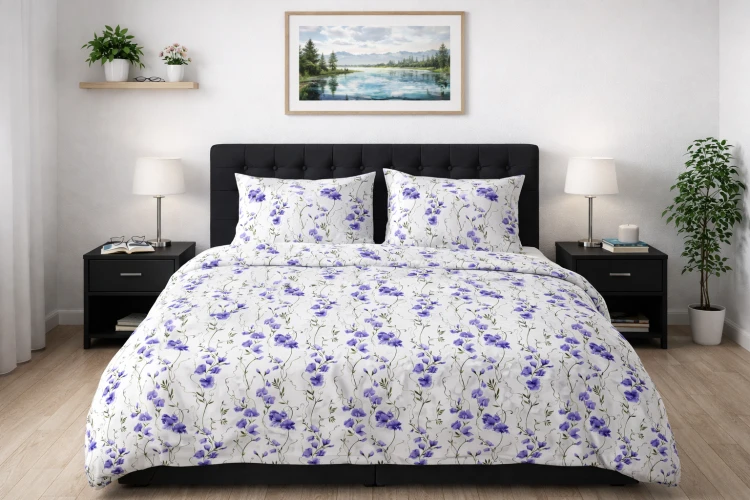 Pościel 220x200 + 2 Poszewki 100% Bawełna P2018 Famitex