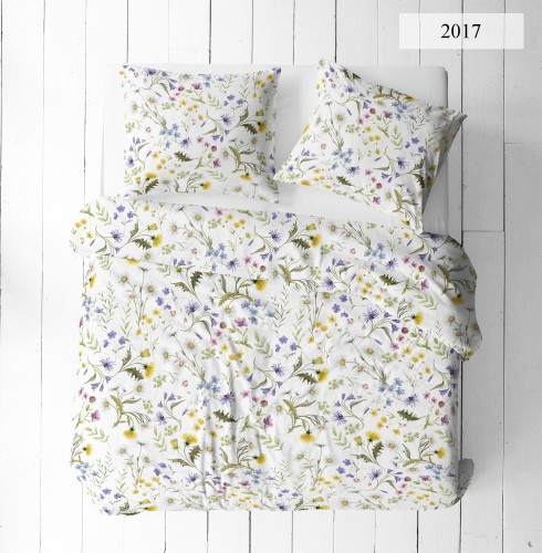 Pościel 180x200 + 2 Poszewki 100% Bawełna P2017 Famitex