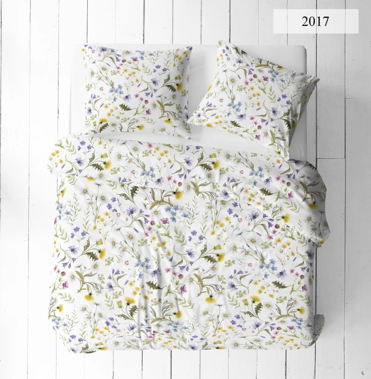 Pościel 180x200 + 2 Poszewki 100% Bawełna P2017 Famitex