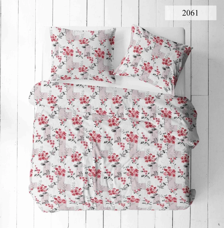 Pościel 180x200 + 2 Poszewki 100% Bawełna P2061 Famitex