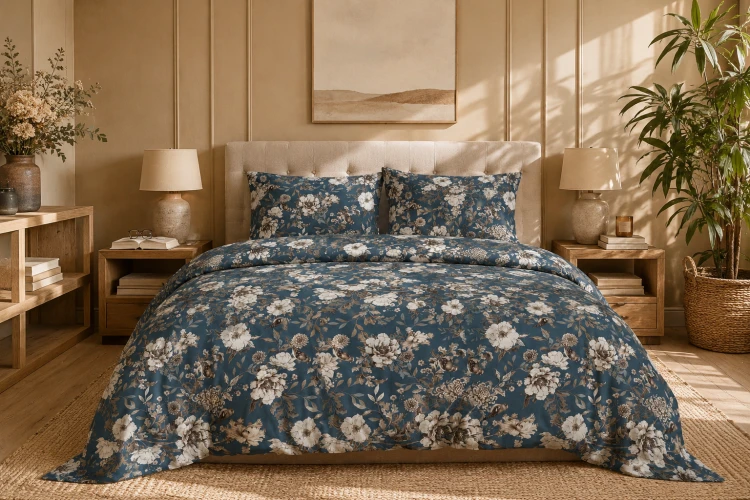 Pościel 180x200 + 2 Poszewki 100% Bawełna P2059 Famitex