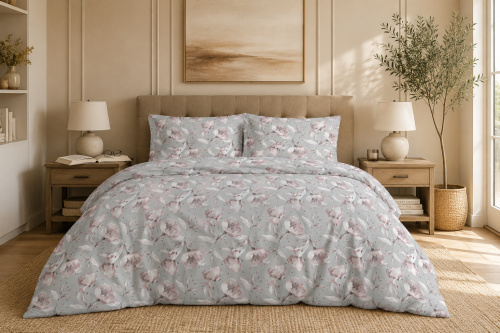 Pościel 200x200 + 2 Poszewki 100% Bawełna P1910 Famitex