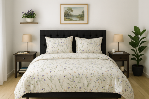 Pościel 220x200 + 2 Poszewki 100% Bawełna P1328 Famitex