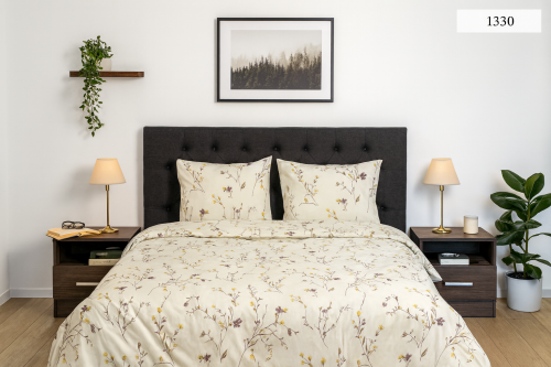 Pościel 180x200 + 2 Poszewki 100% Bawełna P1330 Famitex