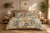 Pościel 200x200cm + 2 Poszewki 100% Bawełna P1867 Famitex