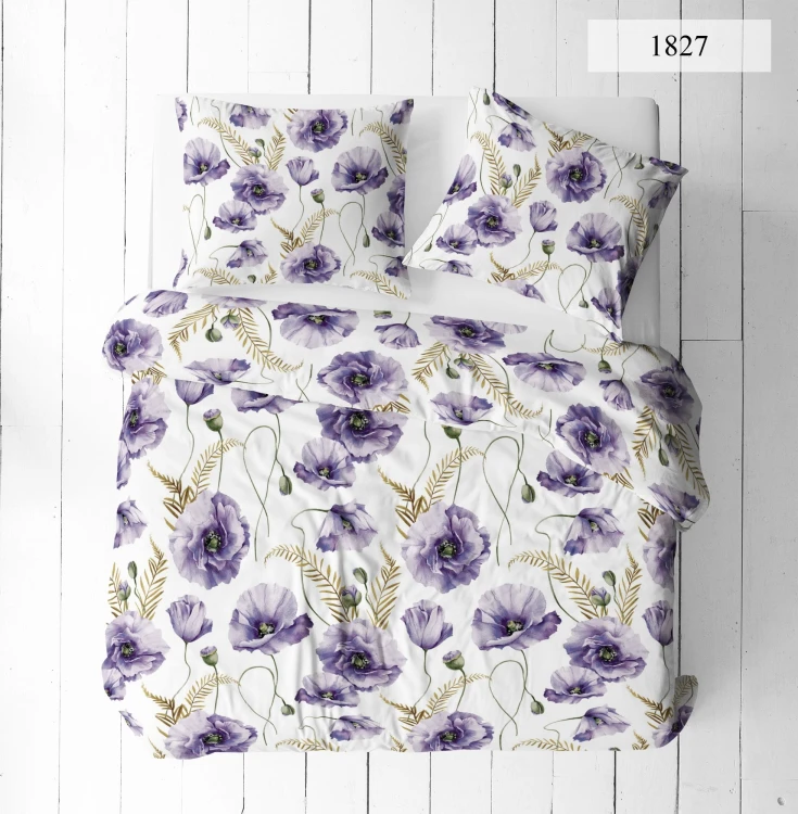 Pościel 140x200 + 2 Poszewki 100% Bawełna P1827 Famitex