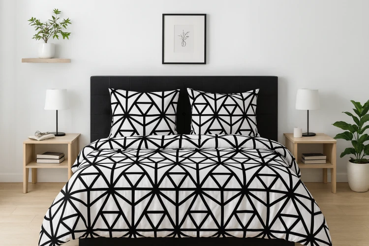 Pościel 150x200 + 2 Poszewki 50x60 100% Bawełna P1427 Famitex