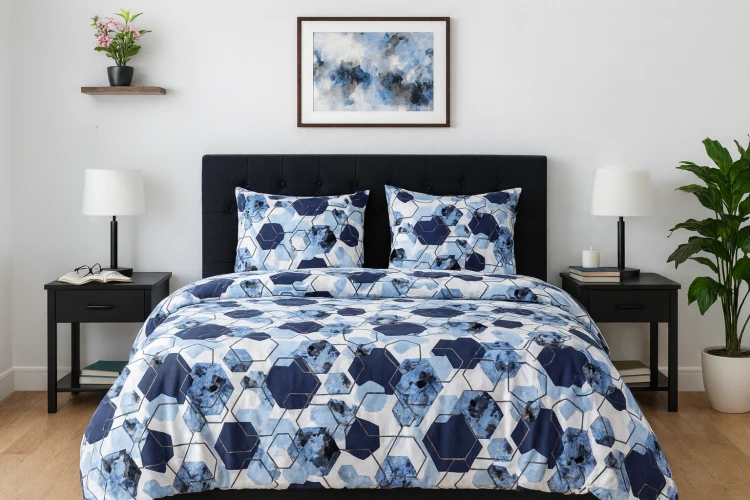 Pościel 150x200 + 2 Poszewki 50x60 100% Bawełna P1611 Famitex