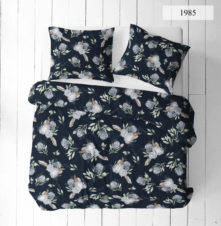 Pościel 150x200 + 2 Poszewki 50x60 100% Bawełna P1985 Famitex