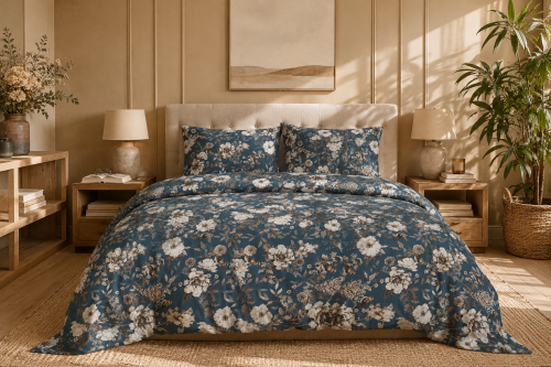 Pościel 150x200 + 2 Poszewki 50x60 100% Bawełna P2059 Famitex
