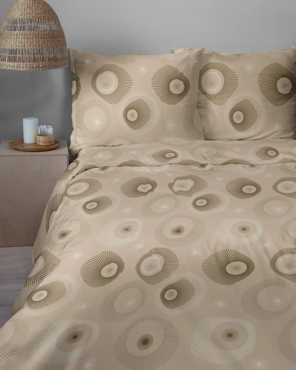 Pościel 160x200 + 2 Poszewki Satyna 100% Bawełna 5986A Detexpol