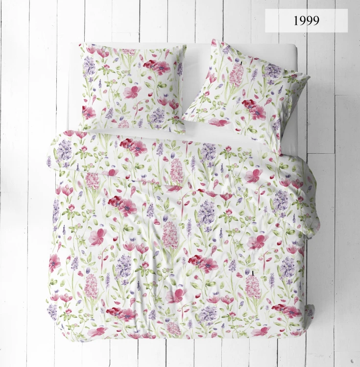Pościel 220x200 + 2 Poszewki 100% Bawełna P1999 Famitex
