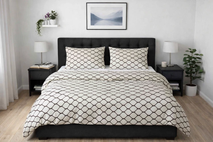 Pościel 200x200 + 2 Poszewki 100% Bawełna P2034 Famitex