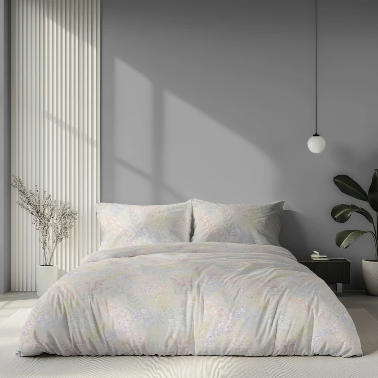 Pościel 160x200 + 2 Poszewki Satyna 100% Bawełna 6064A Detexpol