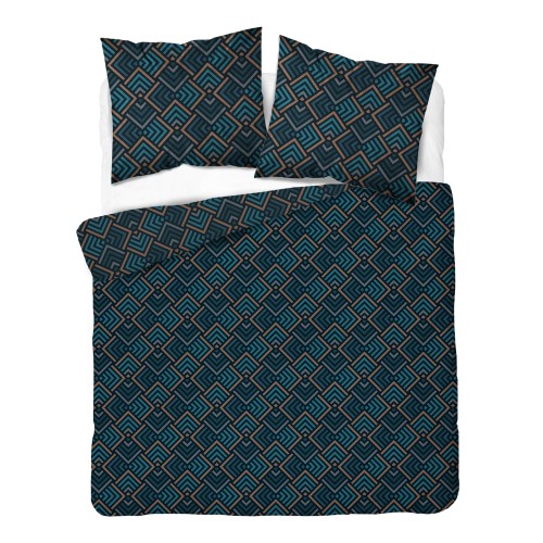 Pościel 180x200 + 2 Poszewki Satyna 100% Bawełna 6069A Detexpol