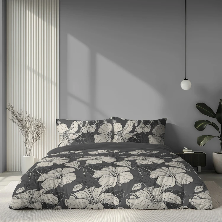 Pościel 220x200 + 2 Poszewki Satyna 100% Bawełna 6062A Detexpol
