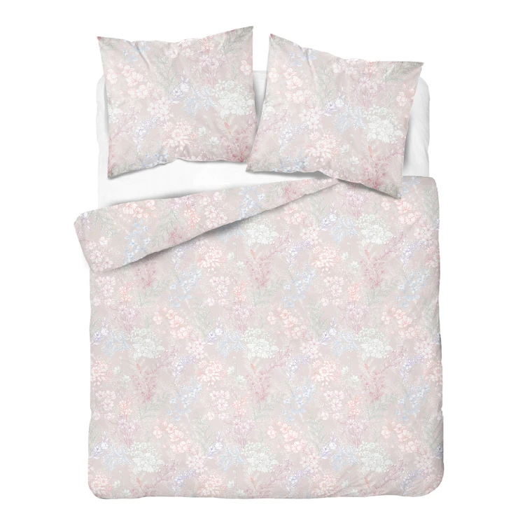 Pościel 220x200 + 2 Poszewki Satyna 100% Bawełna 6064B Detexpol