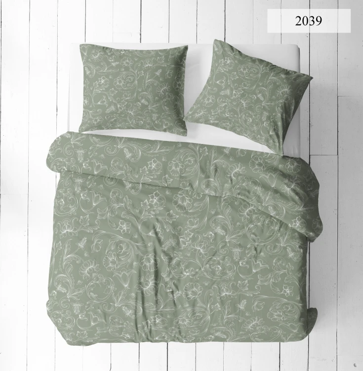 Pościel 160x200 + 2 Poszewki 50x70 100% Bawełna P2039 Famitex