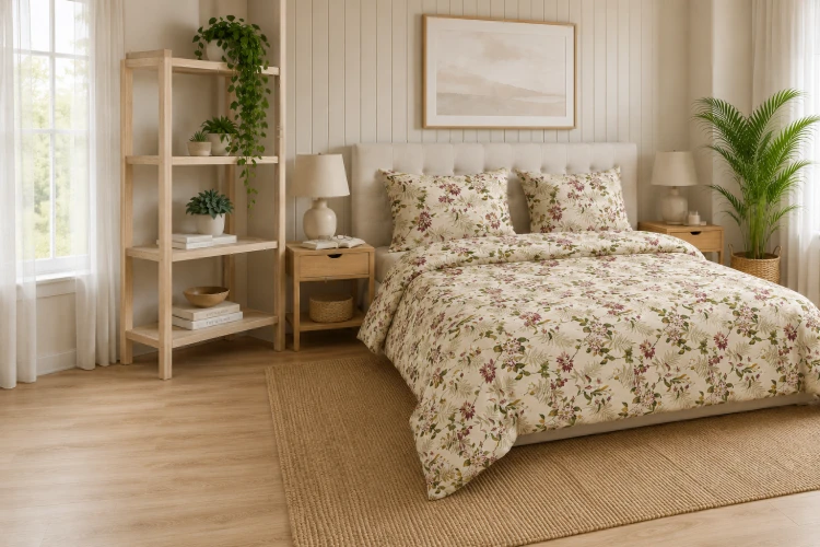Pościel 200x200 + 2 Poszewki 100% Bawełna P2060 Famitex