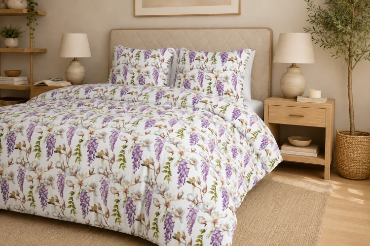 Pościel 180x200 + 2 Poszewki 100% Bawełna P2101 Famitex
