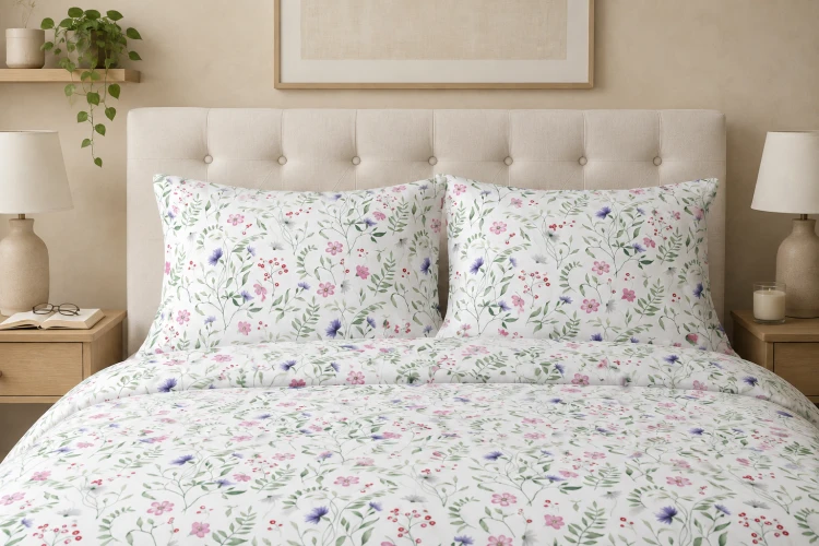 Pościel 200x200 + 2 Poszewki 100% Bawełna P2077 Famitex
