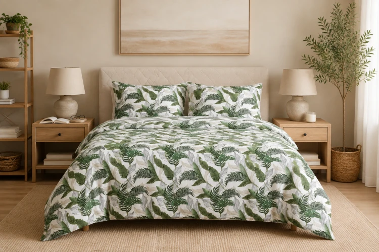 Pościel 200x200 + 2 Poszewki 100% Bawełna P2092 Famitex