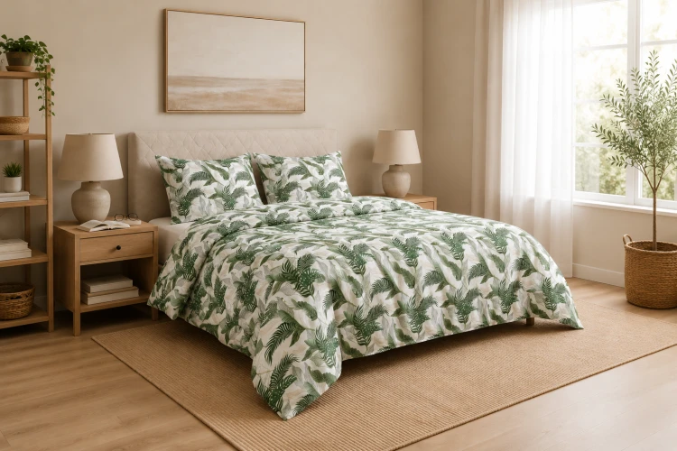 Pościel 200x200 + 2 Poszewki 100% Bawełna P2092 Famitex