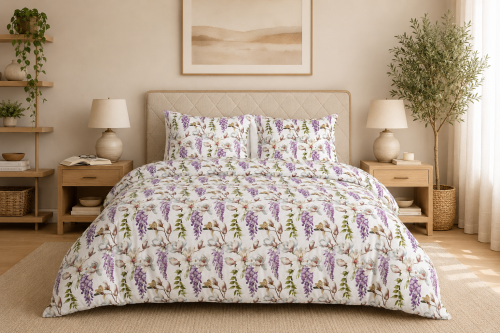Pościel 200x200 + 2 Poszewki 100% Bawełna P2101 Famitex