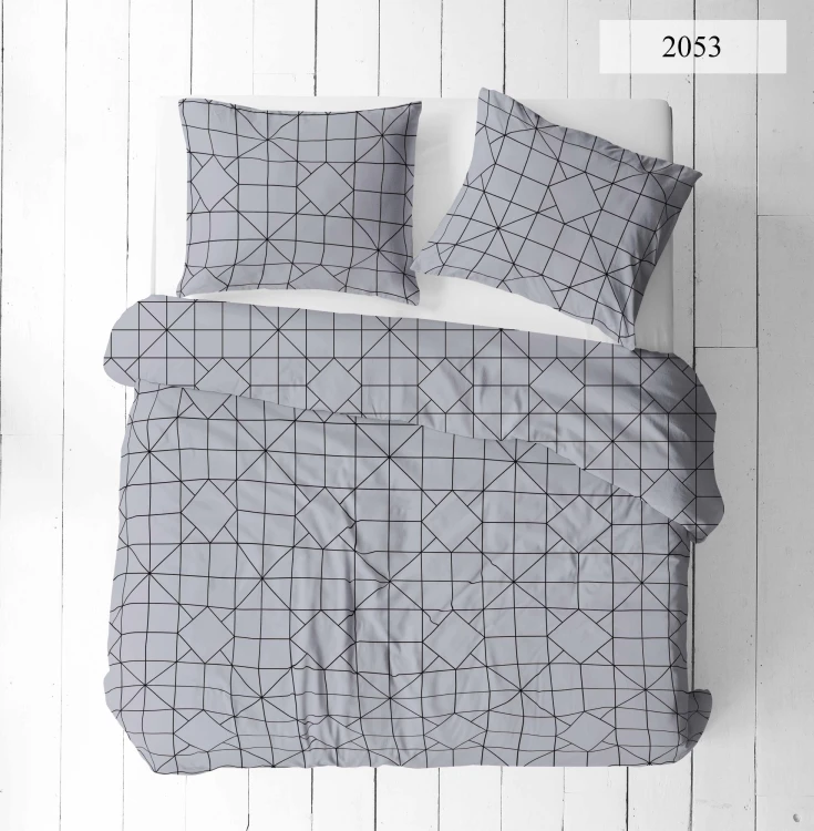 Pościel 220x200 + 2 Poszewki 100% Bawełna P2053 Famitex