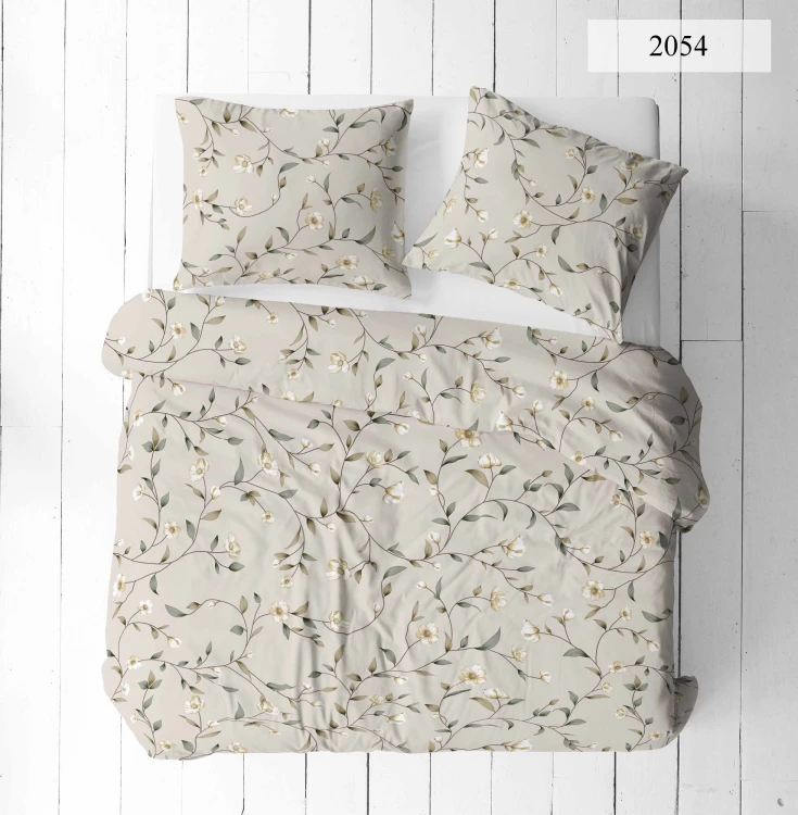 Pościel 220x200 + 2 Poszewki 100% Bawełna P2054 Famitex