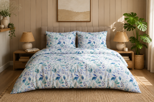 Pościel 220x200 + 2 Poszewki 100% Bawełna P2065 Famitex