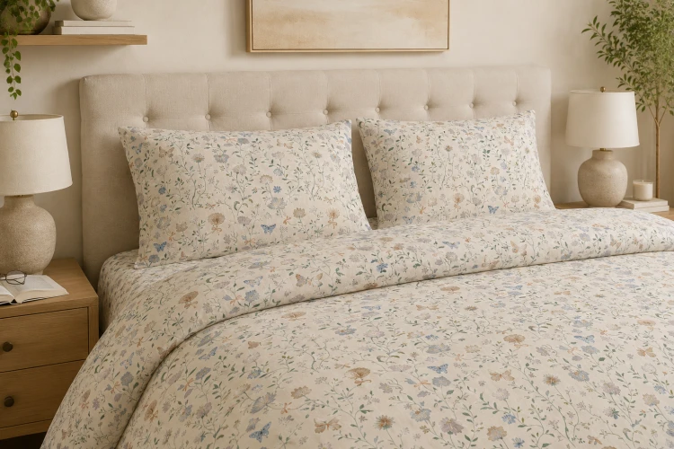 Pościel 220x200 + 2 Poszewki 100% Bawełna P2076 Famitex
