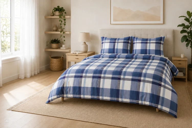 Pościel 200x200 + 2 Poszewki 100% Bawełna P2029 Famitex