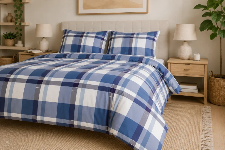 Pościel 220x200 + 2 Poszewki 100% Bawełna P2029 Famitex