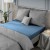 Prześcieradło Satynowe z gumką 220x200 Granatowe Eurofirany