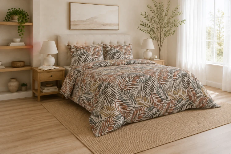 Pościel 180x200 + 2 Poszewki 100% Bawełna P2088 Famitex