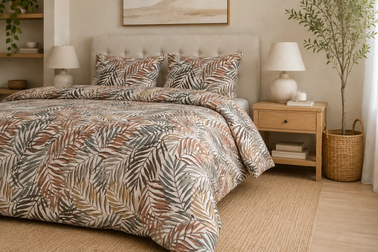 Pościel 200x200 + 2 Poszewki 100% Bawełna P2088 Famitex