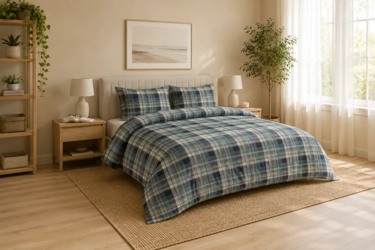 Pościel 200x200 + 2 Poszewki 100% Bawełna P2089 Famitex