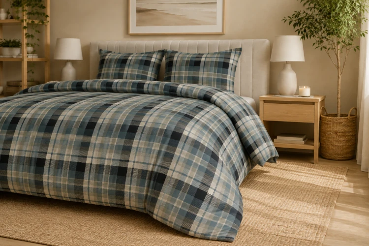 Pościel 200x200 + 2 Poszewki 100% Bawełna P2089 Famitex