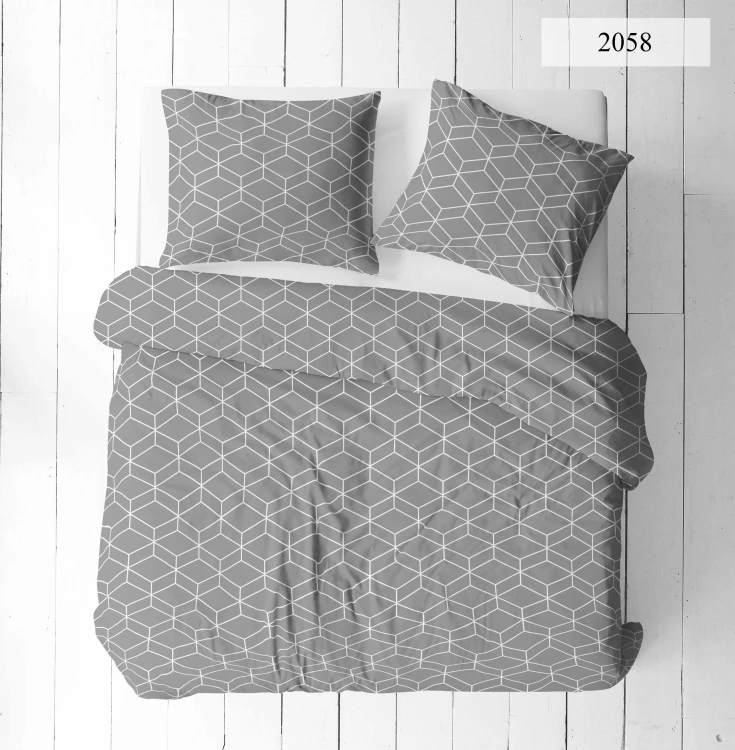 Pościel 200x200 + 2 Poszewki 100% Bawełna P2058 Famitex
