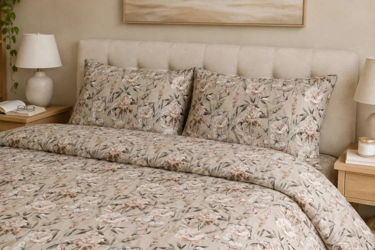 Pościel 180x200 + 2 Poszewki 100% Bawełna P2086 Famitex