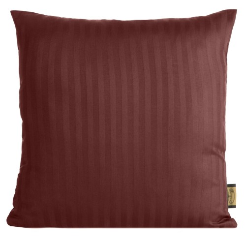Poszewka Adamaszek 40x40 100% Bawełna Vera Burgundowa Eurofirany