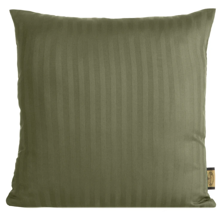 Poszewka Adamaszek 40x40 100% Bawełna Vera Oliwkowa Eurofirany