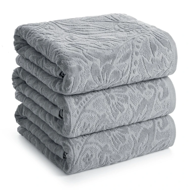 Ręcznik 30x50 450g 100% Bawełna Aurora Srebrny Eurofirany