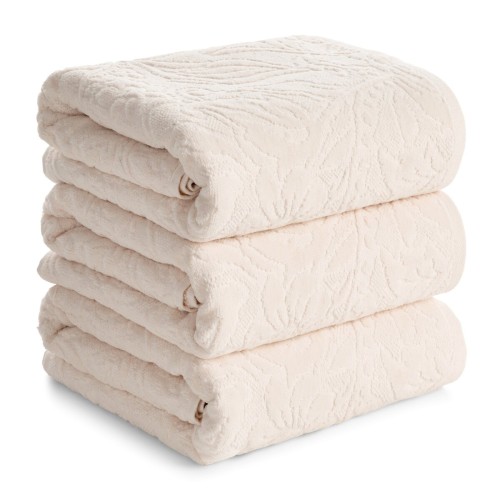 Ręcznik 50x90 450g 100% Bawełna Aurora Kremowy Eurofirany