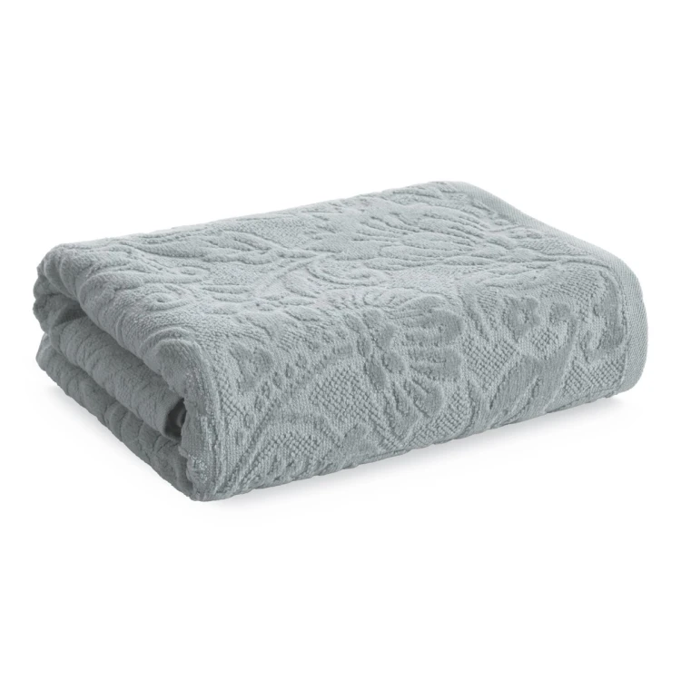 Ręcznik 70x140 450g 100% Bawełna Aurora Srebrny Eurofirany
