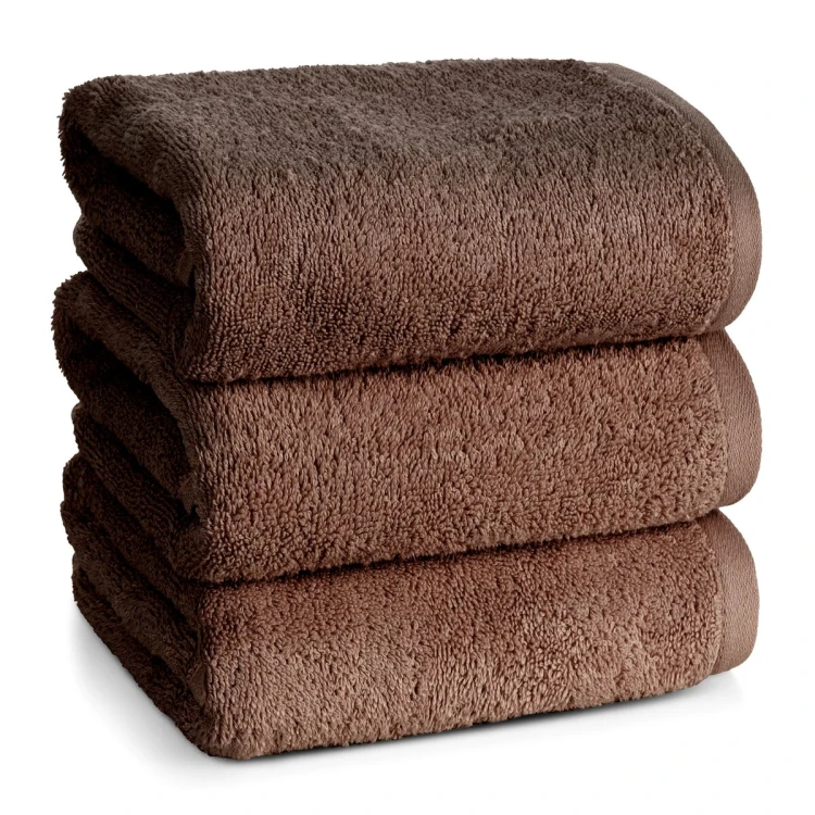 Ręcznik 30x50 500g 100% Bawełna Basic2 Brązowy Eurofirany
